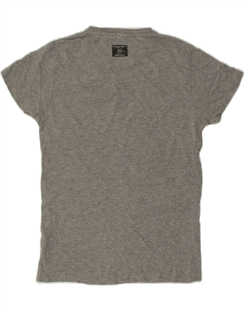 JACK & JONES Mens Graphic T-Shirt Top Small Grey Cotton | Vintage Jack & Jones | Thrift | Second-Hand Jack & Jones | Used Clothing | Messina Hembry 