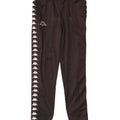 Kappa Mens Graphic Tracksuit Trousers Joggers Small  Black Polyester