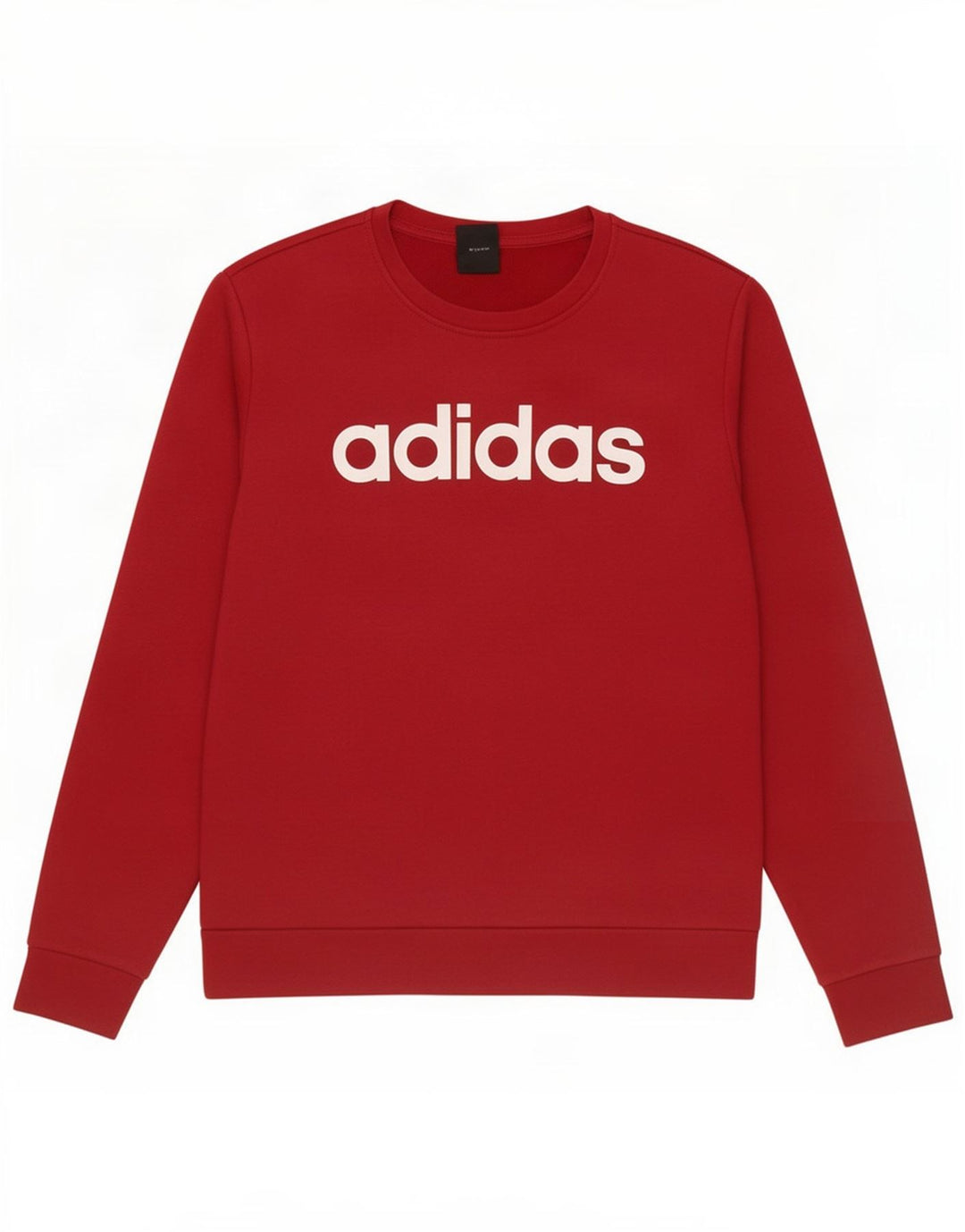 Adidas Womens Graphic Sweatshirt Jumper UK 12/14 Medium Red