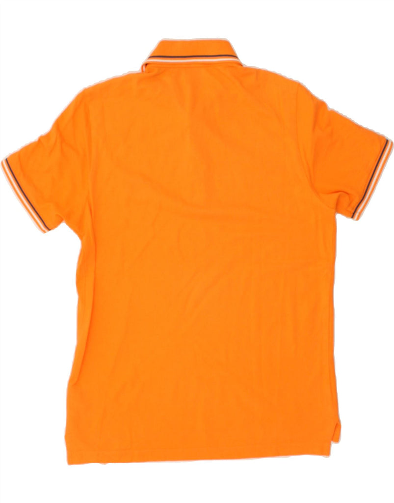 PUMA Mens Polo Shirt Small Orange Cotton | Vintage Puma | Thrift | Second-Hand Puma | Used Clothing | Messina Hembry 