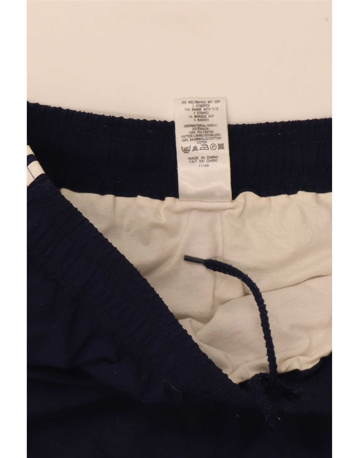 Adidas Mens Sport Shorts Large Navy Blue Polyester