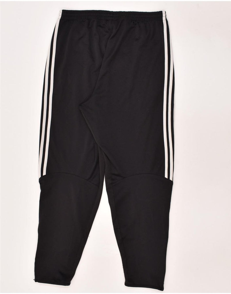 ADIDAS Mens Tracksuit Trousers Medium Black Polyester | Vintage Adidas | Thrift | Second-Hand Adidas | Used Clothing | Messina Hembry 