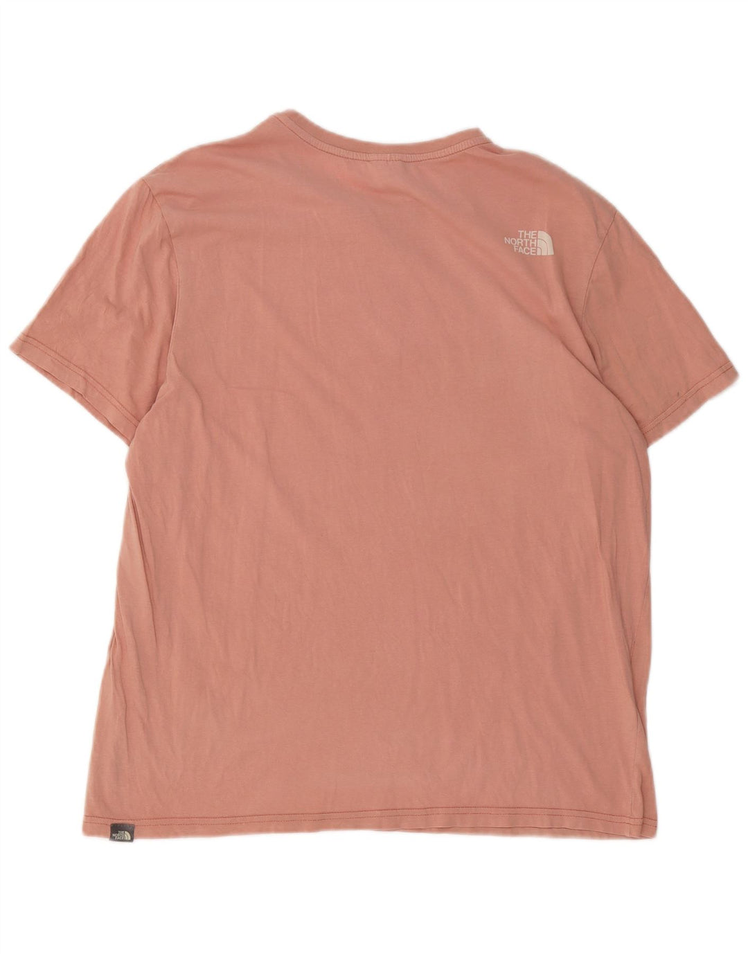 The North Face Mens T-Shirt Top XL Pink