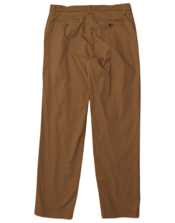 Lee Mens Relaxed Fit Chino Trousers W33 L34 Beige Cotton