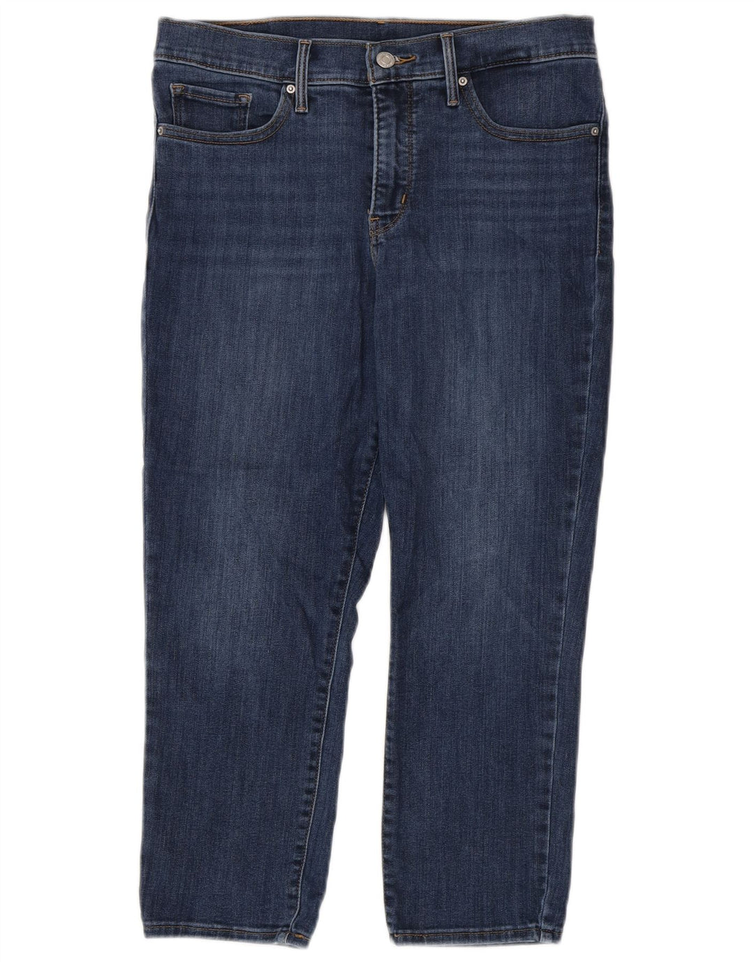 Levi's Womens Capri Jeans W30 L23 Blue Cotton