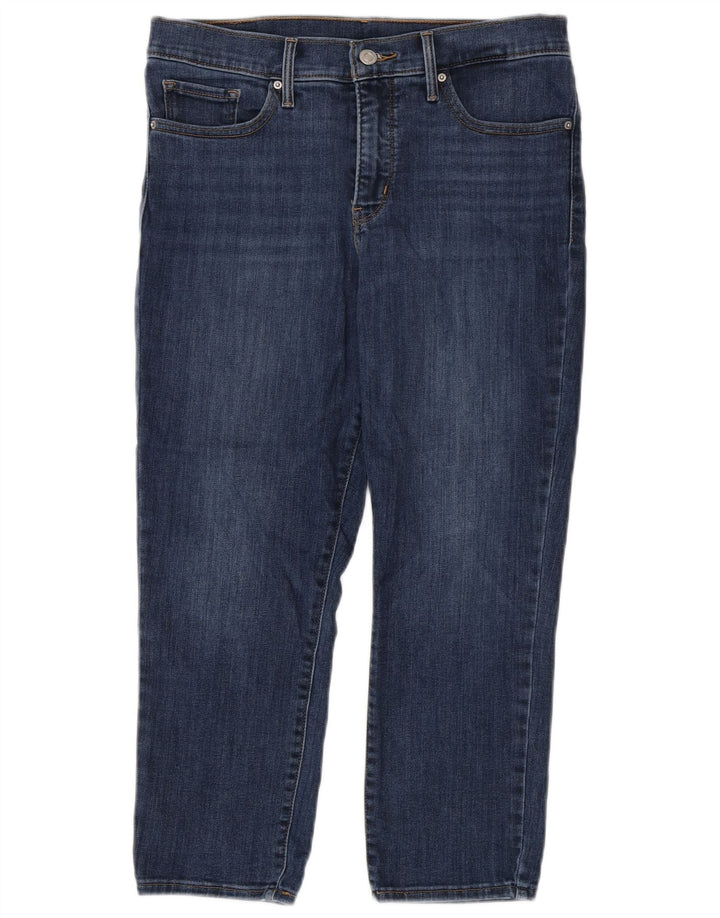 Levi's Womens Capri Jeans W30 L23 Blue Cotton