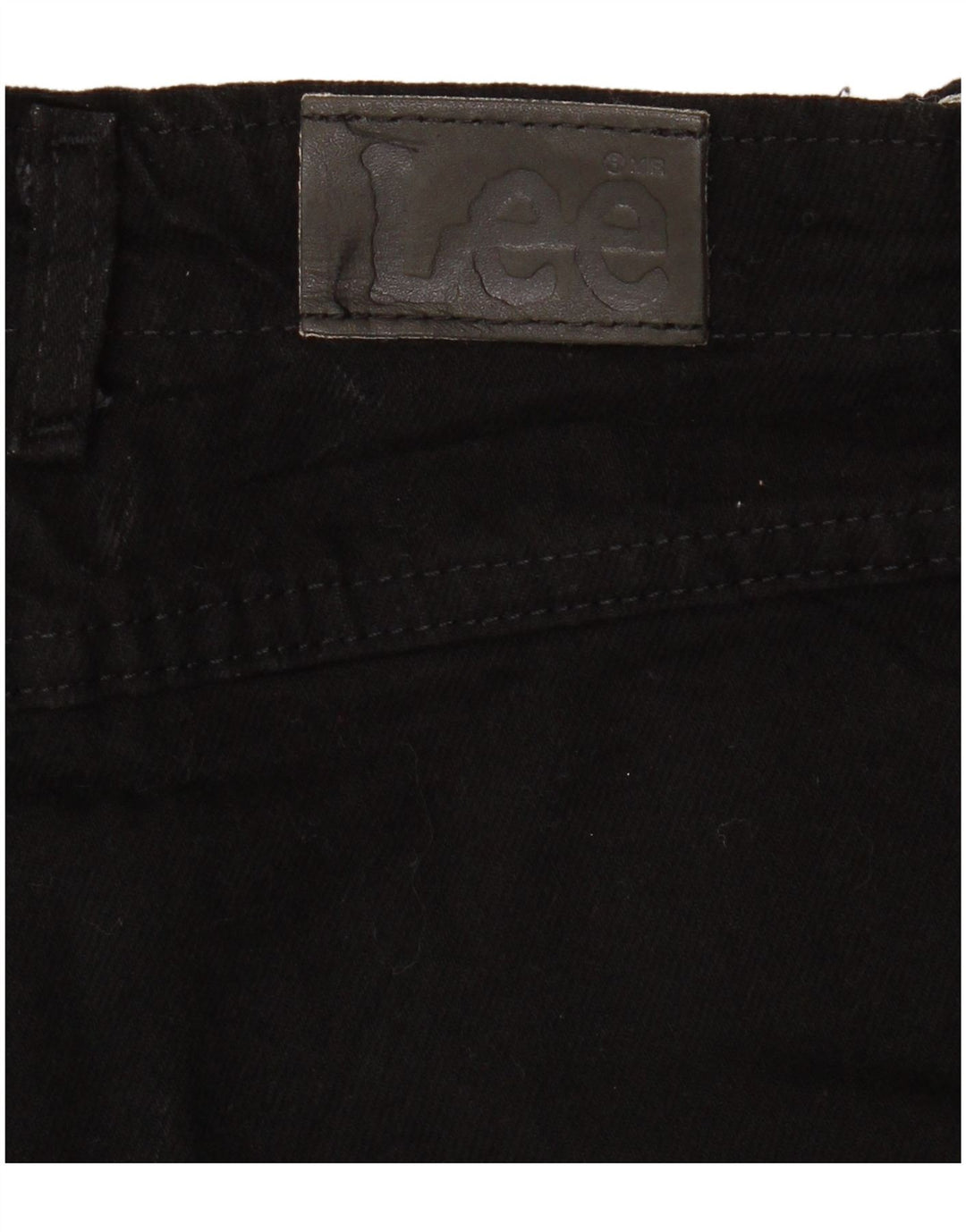 LEE Mens Denim Shorts W32 Medium Black
