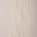 BEST COMPANY Mens Pegged Chino Trousers W32 L32 White