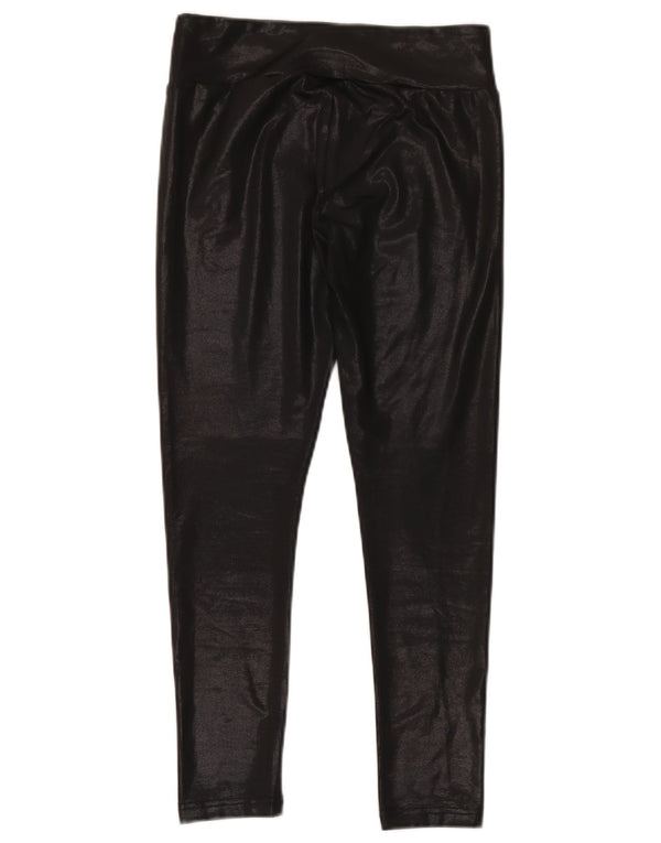 Converse Girls Leggings 12-13 Years Large Black Polyester