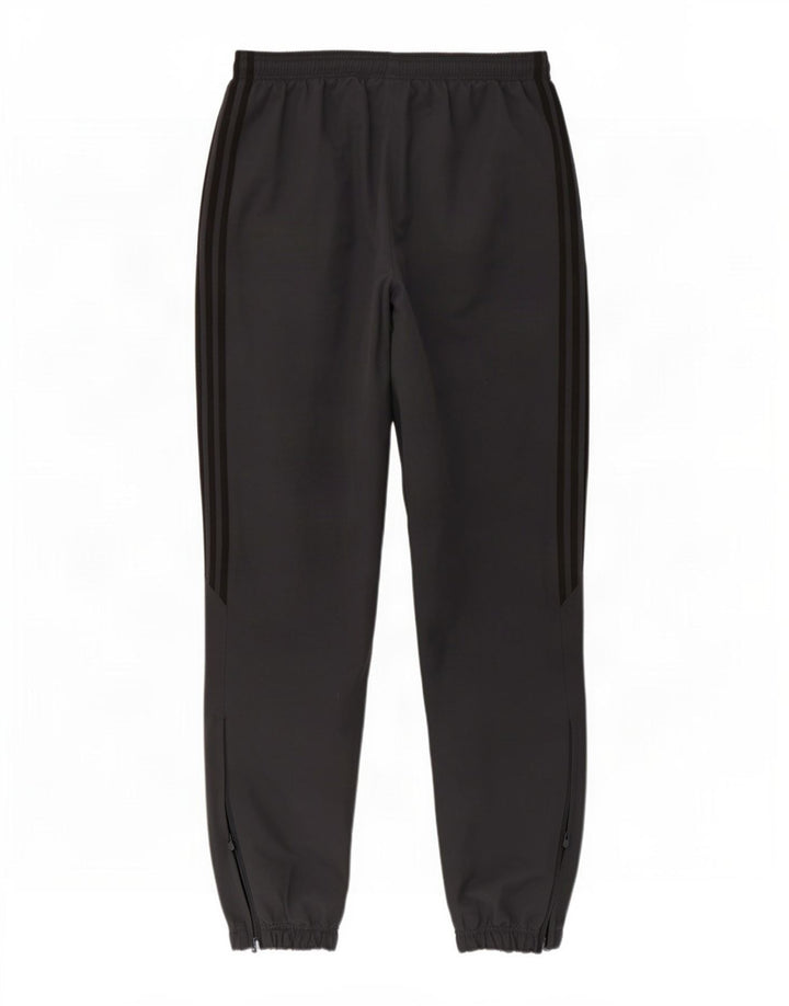Adidas Mens Tracksuit Trousers Joggers Large Grey Polyester