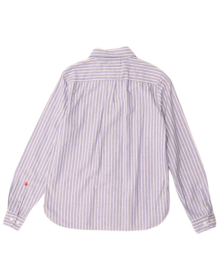 PEPE Jeans Boys Shirt 13-14 Years Blue Striped Cotton