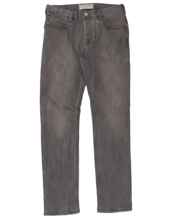 French Connection Mens Slim Jeans  W32 L32 Blue Cotton