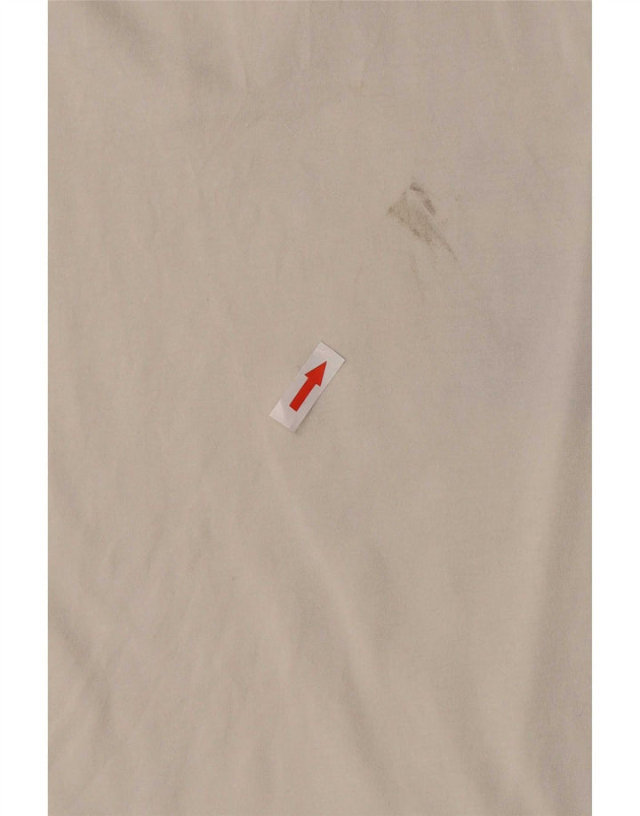Diesel Mens Graphic T-Shirt Top Medium White Cotton