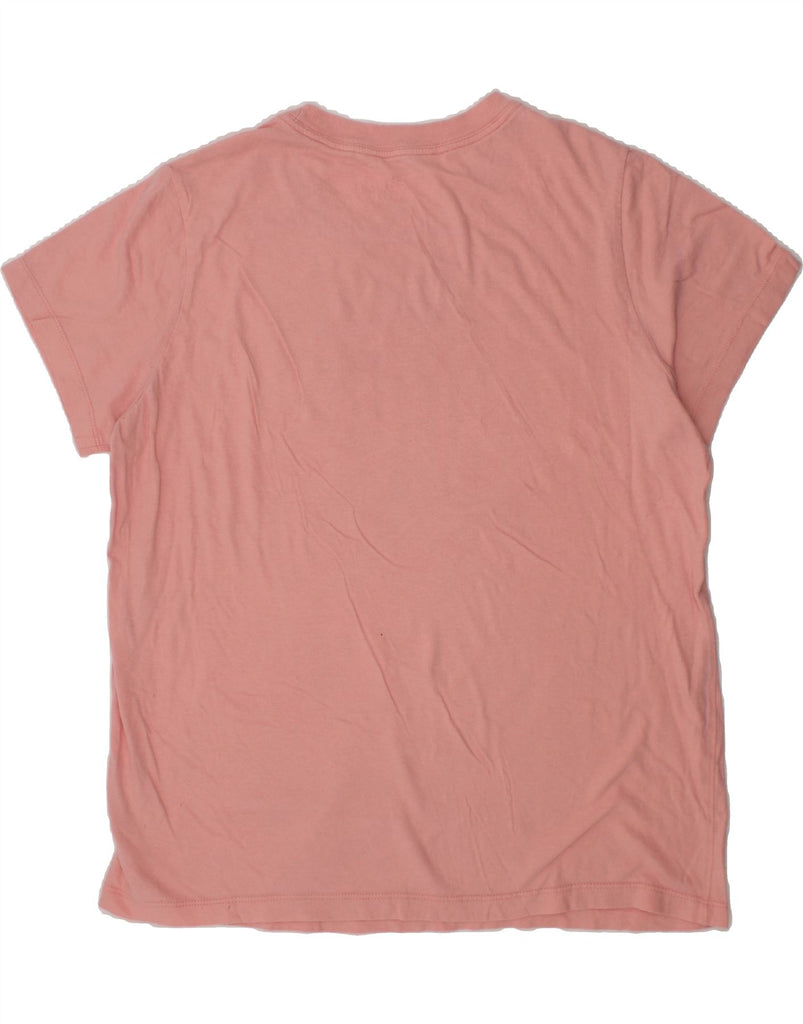 NIKE Girls Graphic T-Shirt Top 13-14 Years XL Pink Cotton Vintage Nike and Second-Hand Nike from Messina Hembry 