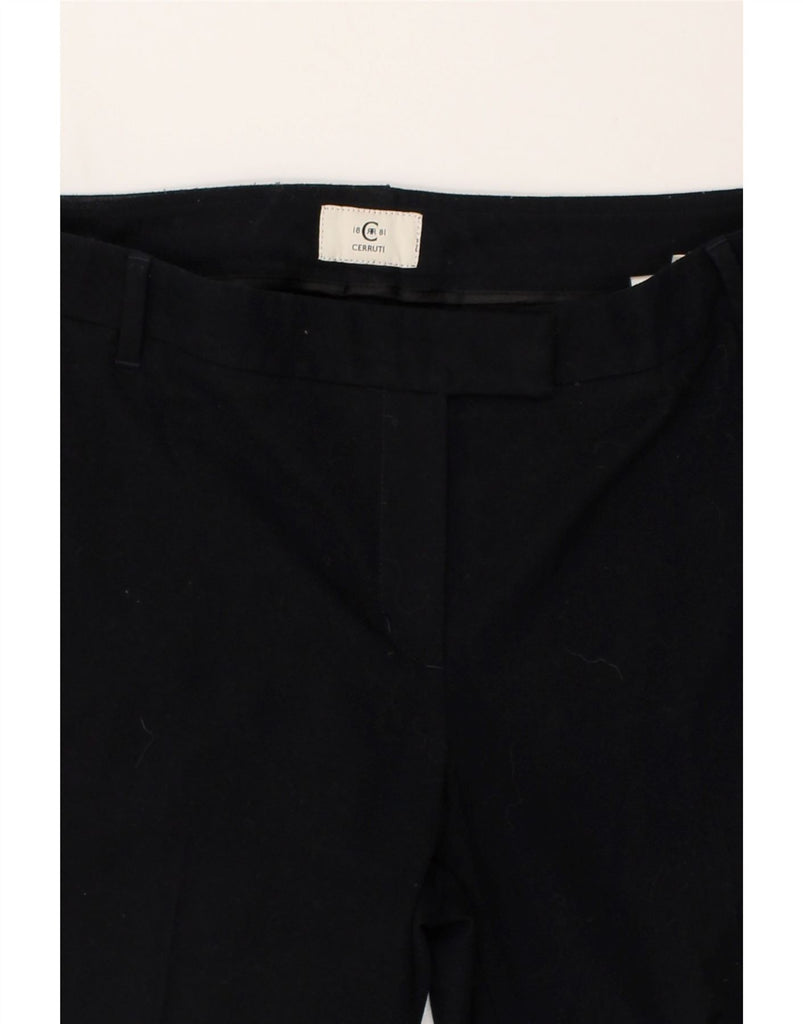 CERRUTI 1881 Womens Slim Casual Trousers IT 50 XL W36 L31 Navy Blue | Vintage Cerruti 1881 | Thrift | Second-Hand Cerruti 1881 | Used Clothing | Messina Hembry 