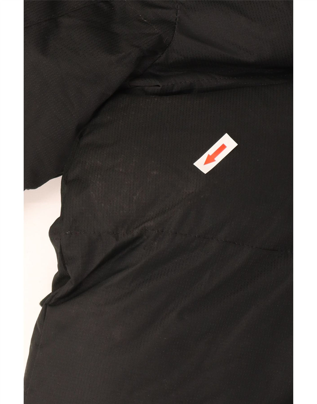 Mountain Warehouse Mens Hooded Padded Jacket UK 38 Medium Black Polyester