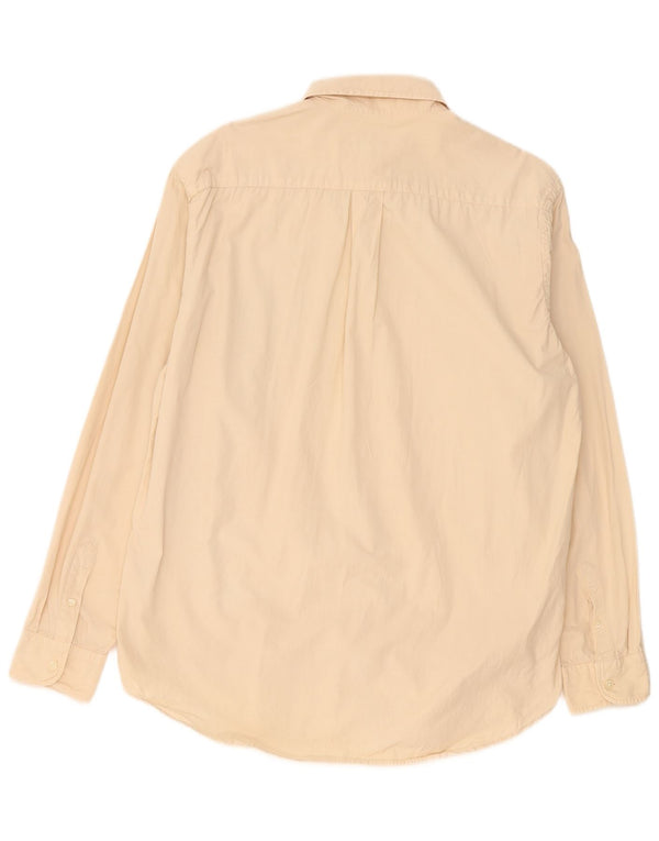 Calvin Klein Jeans Mens Shirt XL Beige Cotton