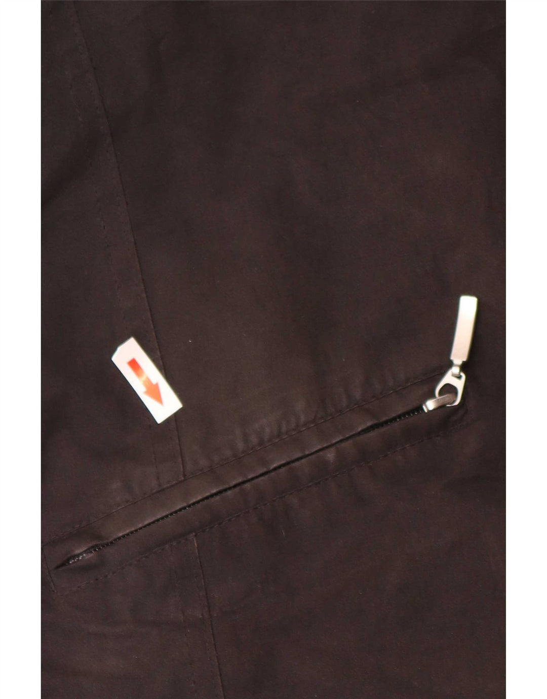 Barbour Womens Waxed Cotton Jacket UK 14 Large Brown Polyester