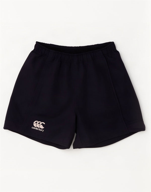 Canterbury Mens Sport Shorts Small Navy Blue Polyester
