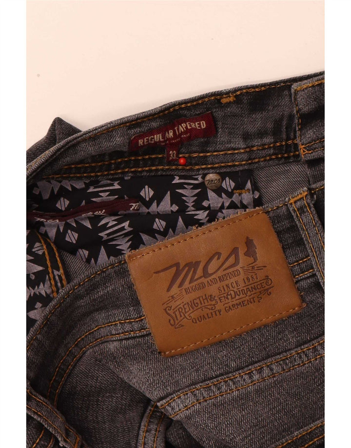 Marlboro Classics Mens Straight Jeans W33 L30 Grey