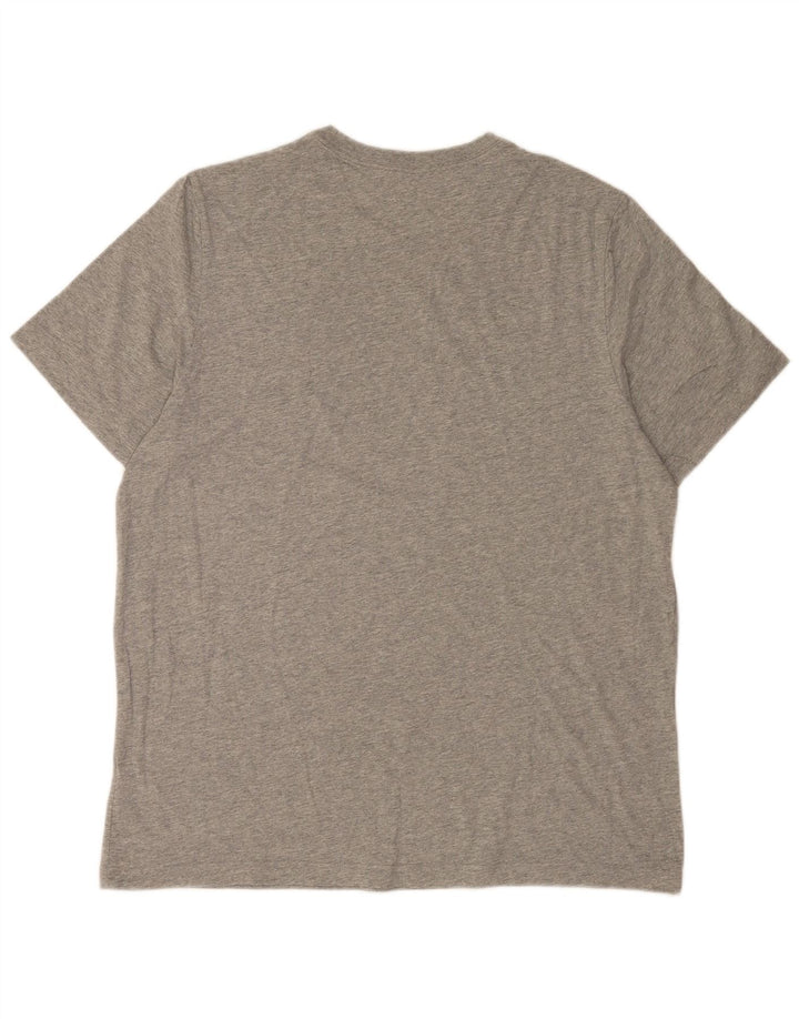 Nike Mens T-Shirt Top XL Grey Flecked Cotton