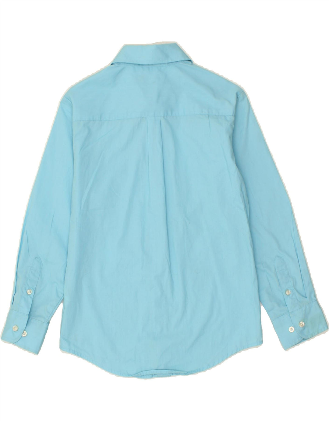 CHAPS Boys Shirt 7-8 Years Blue Cotton Vintage Chaps and Second-Hand Chaps from Messina Hembry 