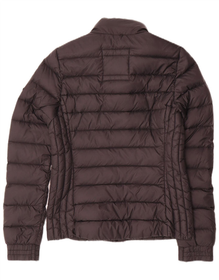 Hollister Womens Padded Jacket UK 6 XS Black Nylon