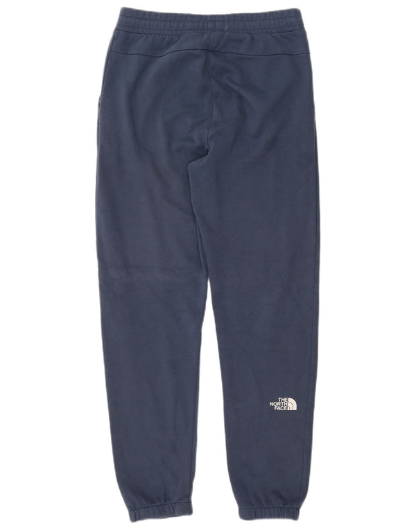 THE NORTH FACE Mens Tracksuit Trousers Joggers Small  Blue Cotton