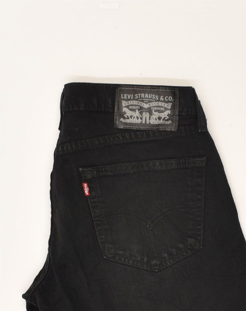 LEVI'S Mens Slim Jeans W31 L32 Black Cotton | Vintage Levi's | Thrift | Second-Hand Levi's | Used Clothing | Messina Hembry 