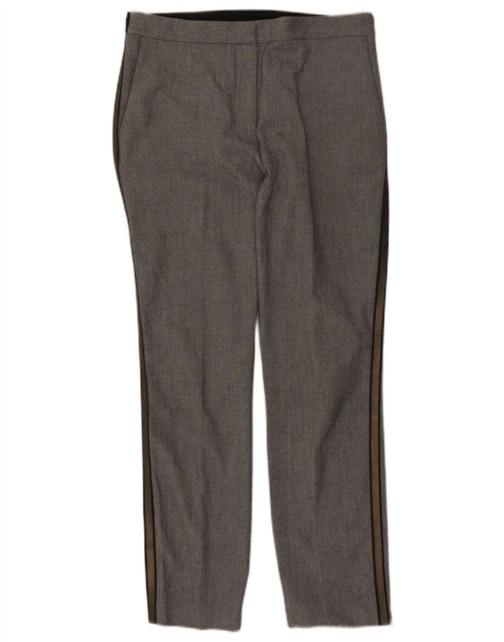 Zara Womens Straight Suit Trousers Large W32 L28 Grey