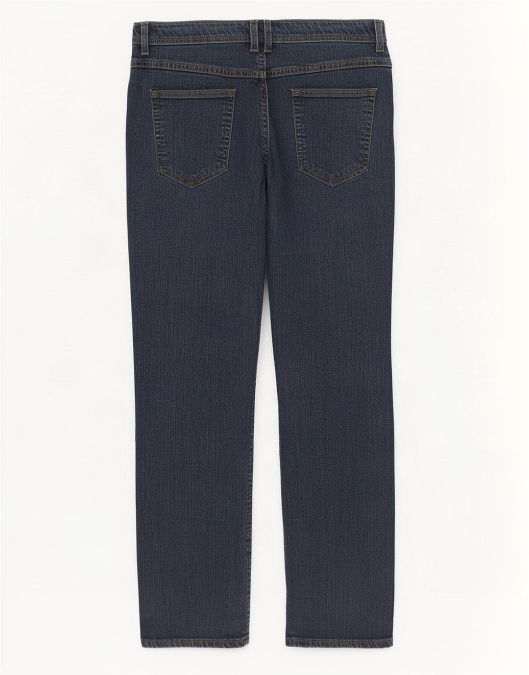 Marks & Spencer Womens Straight Jeans UK 14 Medium W30 L30 Navy Blue
