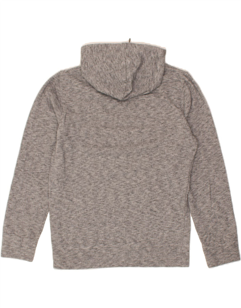 JACK & JONES Mens Graphic Hoodie Jumper Medium Grey Flecked Cotton | Vintage Jack & Jones | Thrift | Second-Hand Jack & Jones | Used Clothing | Messina Hembry 