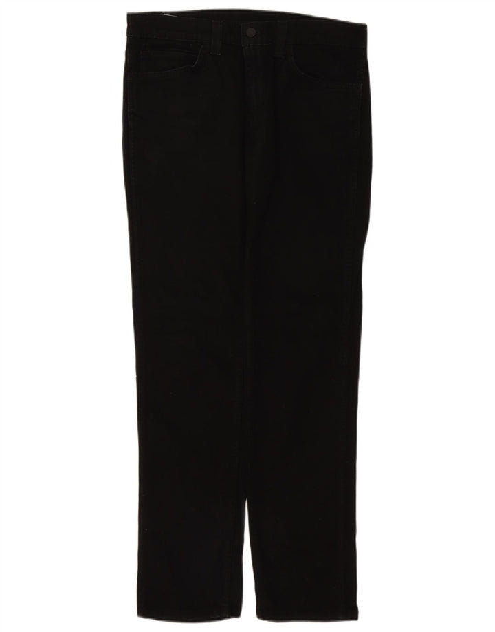 Levi's Mens 511 Slim Jeans W32 L32 Black Cotton