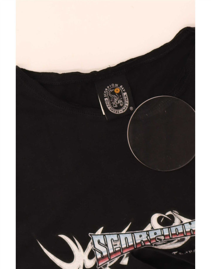 Scorpion Bay Mens Graphic Vest Top Large Black Cotton