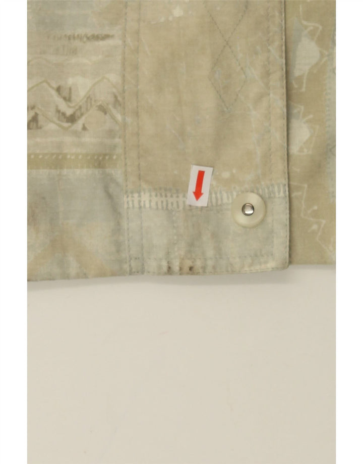 VINTAGE Womens Windbreaker Coat IT 50 XL Beige Patchwork Vintage Vintage and Second-Hand Vintage from Messina Hembry 