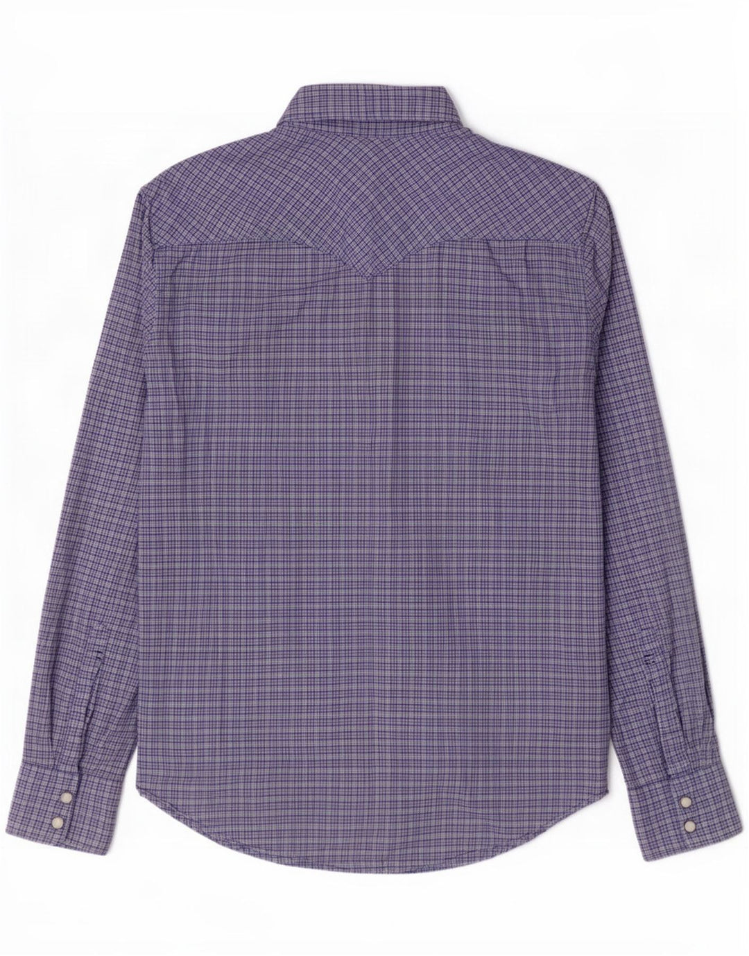 Levi's Mens Slim Fit Shirt Large Blue Check Cotton