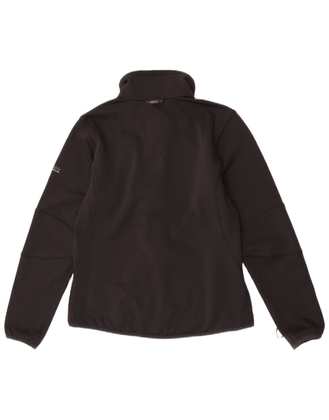 Columbia Womens Liner Tracksuit Top Jacket UK 12 Medium Black Polyester