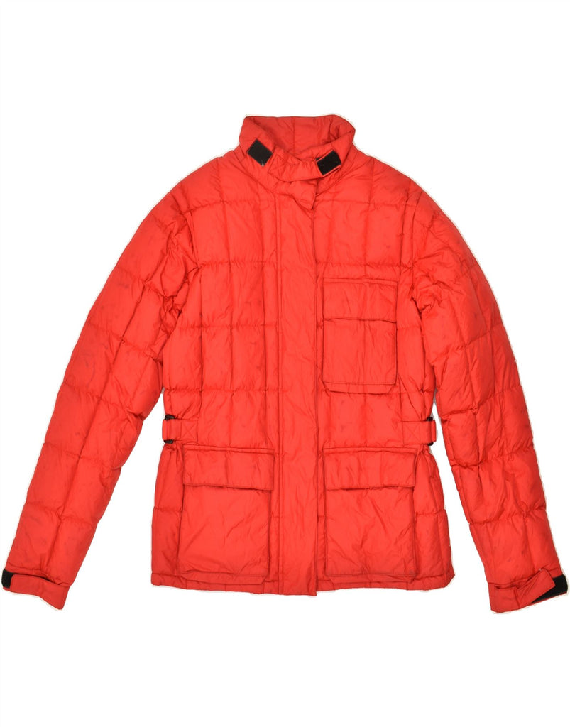 ALBERTO ASPESI Womens Padded Jacket UK 14 Medium Red Nylon | Vintage Alberto Aspesi | Thrift | Second-Hand Alberto Aspesi | Used Clothing | Messina Hembry 