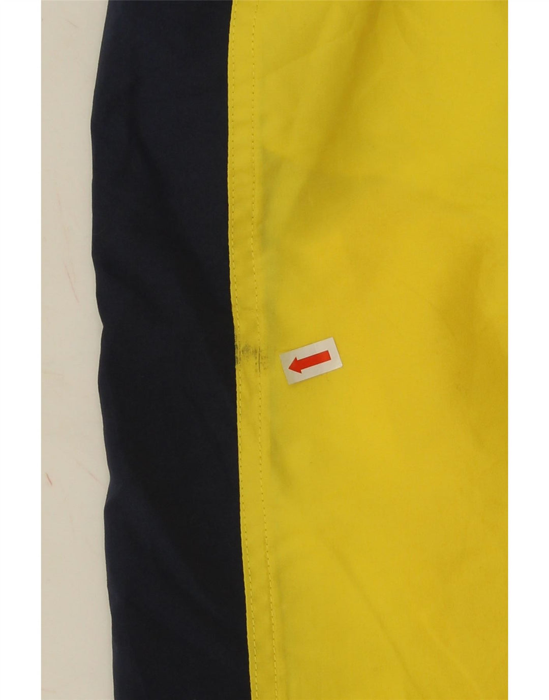 KAPPA Mens Graphic Swimming Shorts Large  Yellow Colourblock