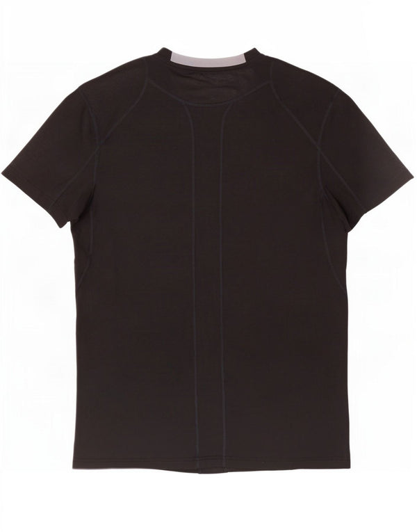 Nike Mens Dri Fit Graphic T-Shirt Top Medium Black Polyester