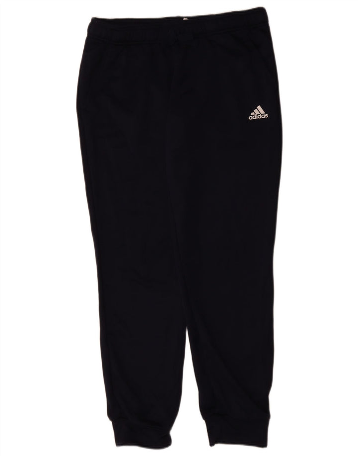 Adidas Womens Tracksuit Trousers Joggers UK 16 Large Navy Blue Sports