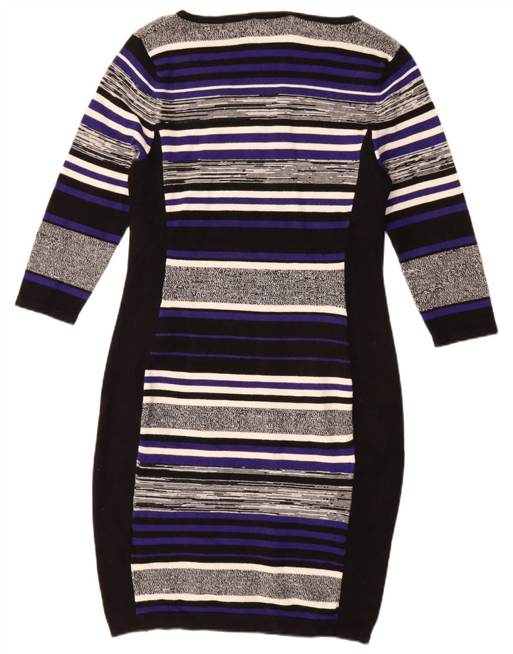 Phase Eight Womens Jumper Dress UK 12 Medium Multicoloured Striped