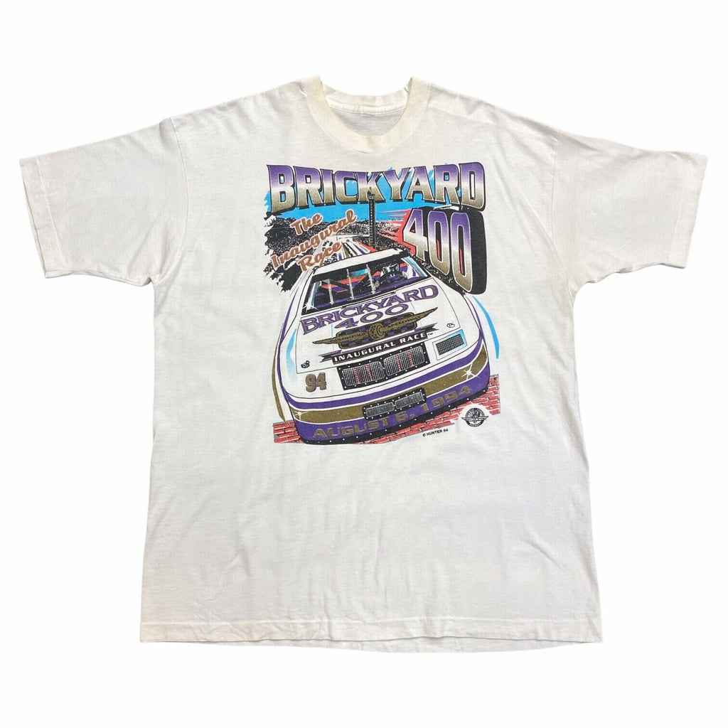 Brickyard 400 Inaugural Race 1994 Tshirt | Vintage 90s NASCAR Motorsports VTG | Vintage Messina Hembry | Thrift | Second-Hand Messina Hembry | Used Clothing | Messina Hembry 