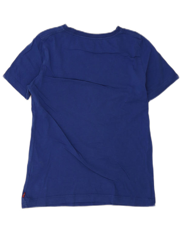 Levi's Boys Graphic T-Shirt Top 11-12 Years Blue Cotton