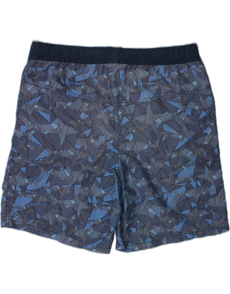 MAUI AND SONS Boys Abstract Pattern Sport Shorts 13-14 Years Blue | Vintage Maui and Sons | Thrift | Second-Hand Maui and Sons | Used Clothing | Messina Hembry 