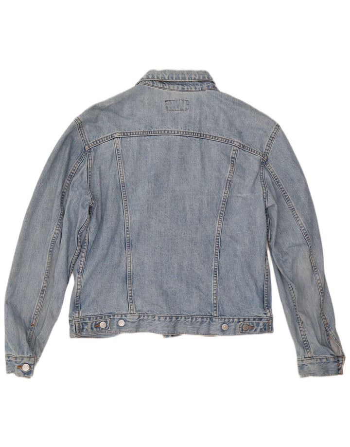 Carrera Mens Denim Jacket UK 40 Large Blue Cotton