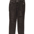 MASSIMO DUTTI Womens Mid Rise Cropped Jeans EU 38 Small W28 L27 Black Vintage Massimo Dutti and Second-Hand Massimo Dutti from Messina Hembry 