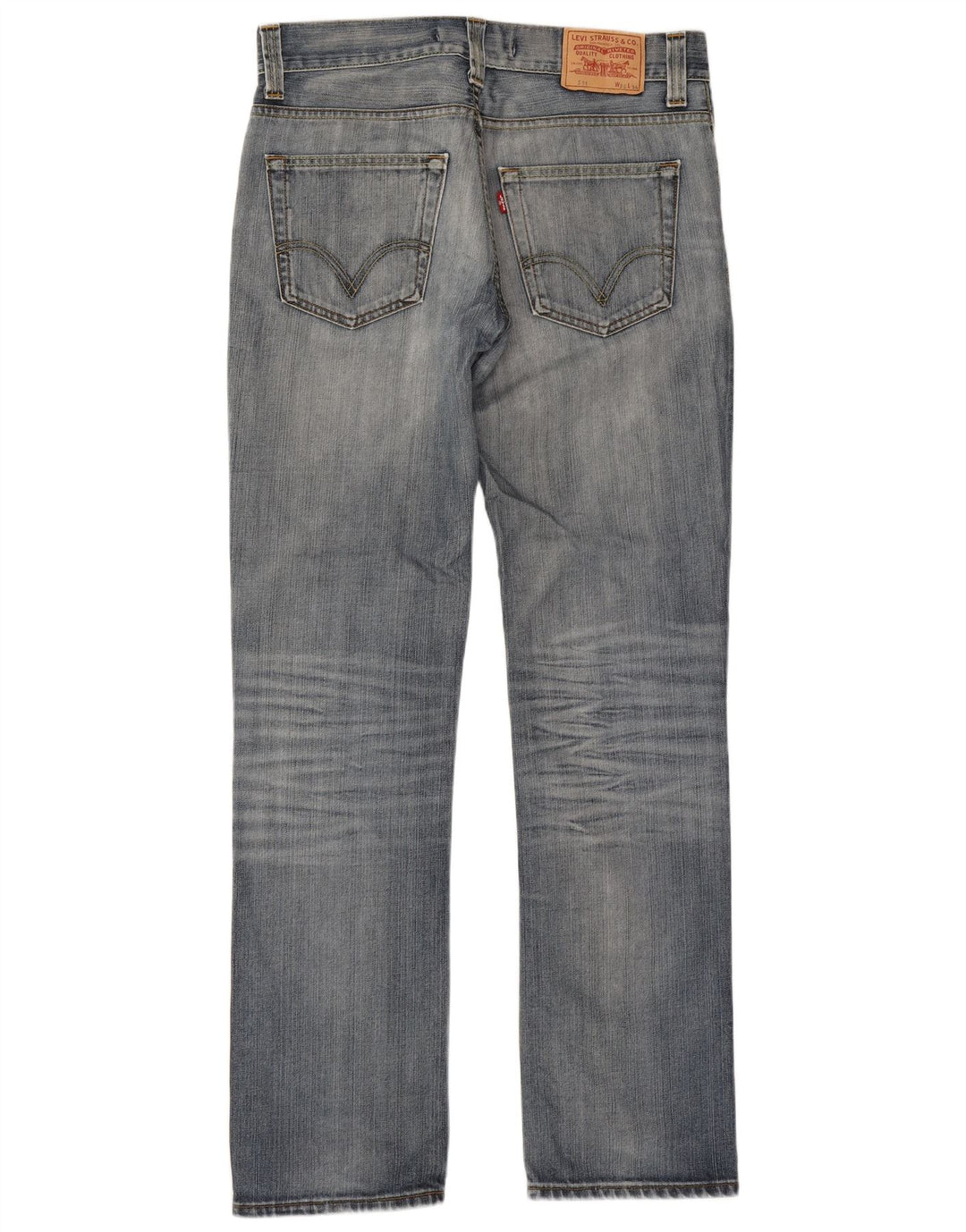 Levi's Mens 511 Slim Jeans W36 L34 Blue Cotton