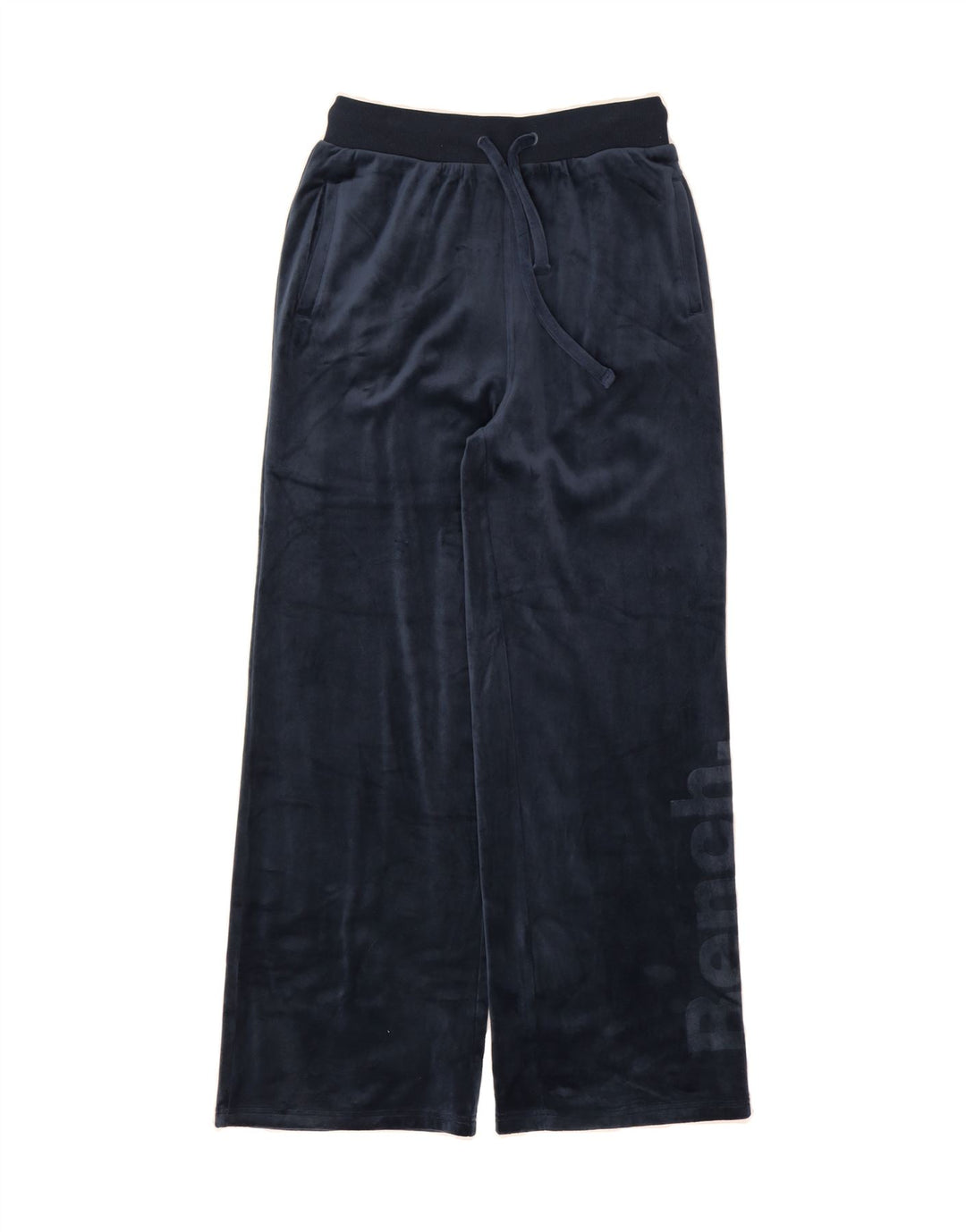 BENCH Womens Hooded Graphic Full Tracksuit UK 12 Medium Navy Blue Vintage Bench and Second-Hand Bench from Messina Hembry 