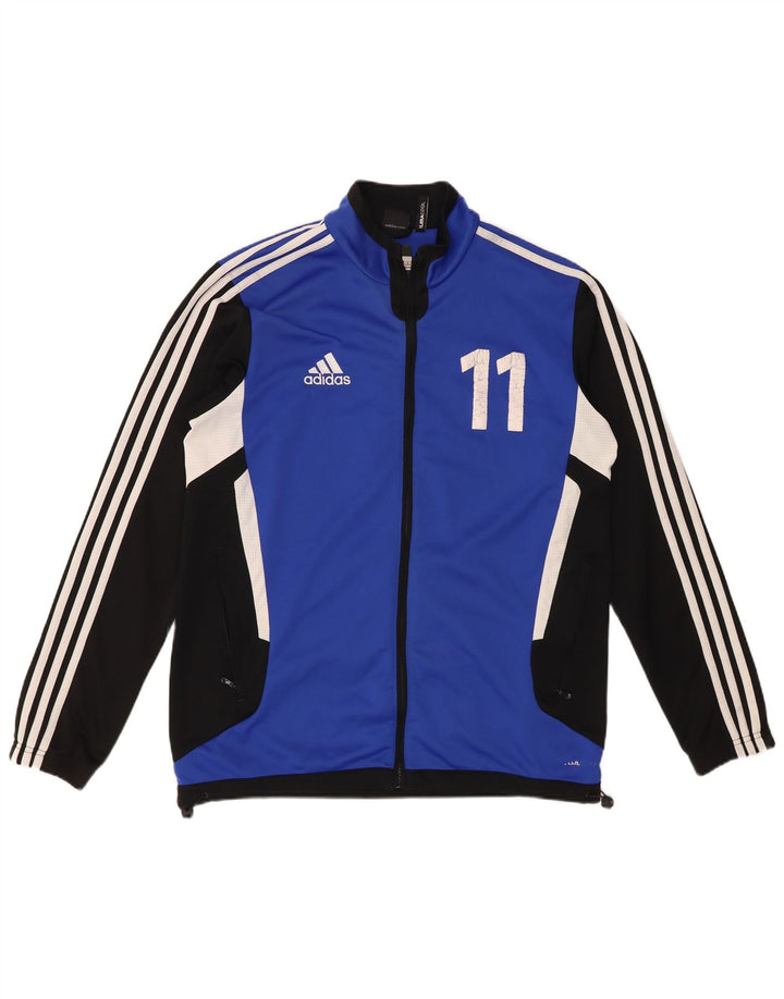 ADIDAS Mens Climacool Tracksuit Top Jacket UK 38/40 Medium Blue